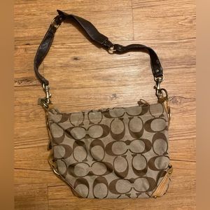 Vintage Coach Carly Hobo Shoulder Bag